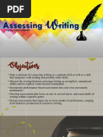 Assessing Writing - Report