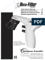 Heathrow Scientific Rota-Filler RF3K Manual