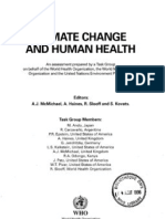 Unit 4 Climate Change and Human Health