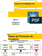 Avaliação de impactos da formação