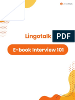 E-Book English Interview 101