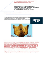 133 A y B. Tartessos y Lo Invisible LA MESA DE ASTAS Y EL ALTAR PIEL DE TORO. Parte Primera y Segunda. Por Angel Gómez-Morán Santafé