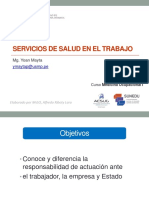 Clase 7 - Servicios Medicos Ocupacionales