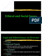 Ethicaland Social Issues