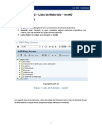 MM 2 - Administração de Materiais - Aula 2 - Lista de Materiais - MM60