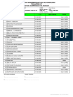 Universitas Muslim Nusantara Al-Washliyah Fakultas Kip: Daftar Hadir Kuliah T.A. 2020/2021