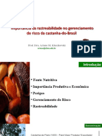 Importância da rastreabilidade na gestão de risco da castanha-do-Brasil