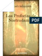 Las Profecias de Nostradamus-Nostradamus