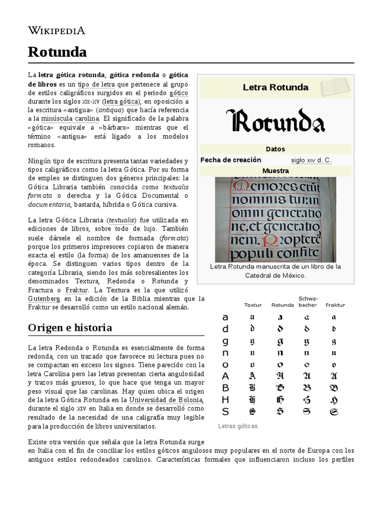 Rotunda | PDF | Diseño gráfico | Escritura, image size:768x1024