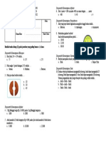 Soal Diagnostik KLS 3 Berhitung