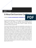 Exorcismo Ritual