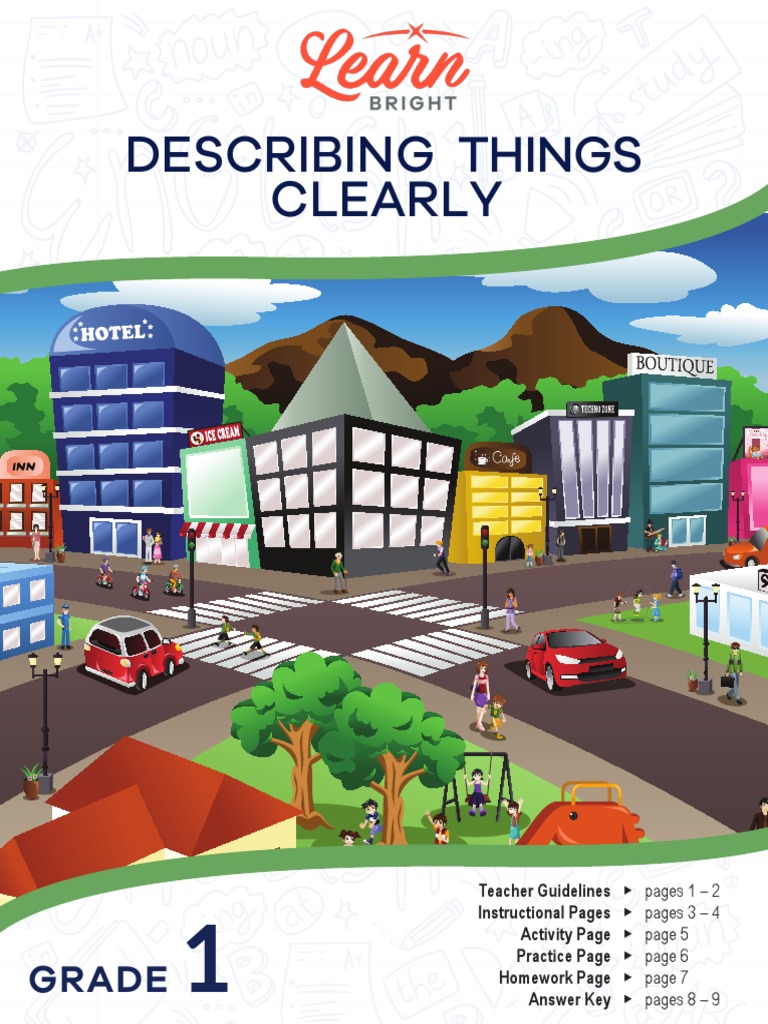 Teaching Adjectives to Grade 1 Students | PDF | Adjective | Literacy