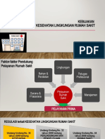 1 KEBIJAKAN KEMENKES TERKAIT KESLING RS