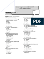 Soal Uts Ipa Kelas Ix Semester 1