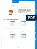 Ficha Pedagogica Aprendo A Sumar y Restar