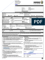 SCKL Student Status Modification Form