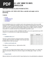 Download Interfacing Adc 0808 to 8051 Micro Controller - A Knol by Amol Shah by Samantha Tan SN59716465 doc pdf