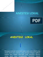 Anestesi Lokal (Infiltrasi, Blok)