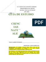 Guía de Repaso Ciencias Naturales. 1er Año.