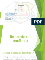 Resolución de Conflictos