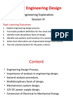 Engineering Design Process and Multidisciplinary Facets