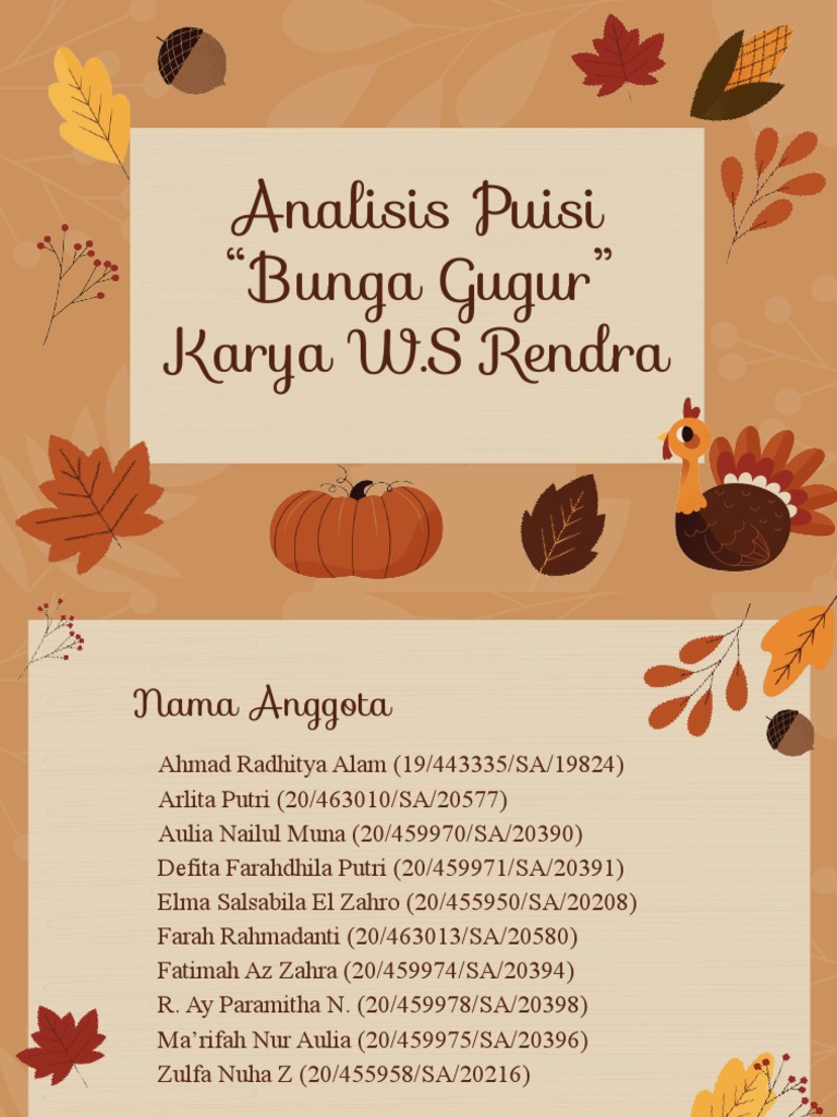 Analisis Puisi 