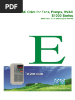 Yaskawa E1000 Catalog PDF