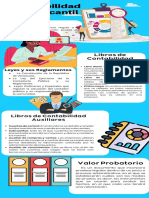 Infografía Empresa Marketing Redes Sociales Iconos 3D Corporativa Turquesa Lila