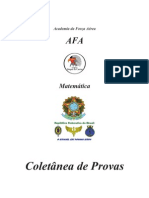 AFA _Coletânea de Provas - Matemática_99-00-01