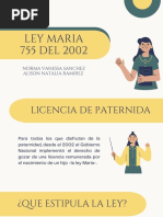 Presentación Escolar de Lengua Ilustrativa Los sustantivos Amarilla y Verde