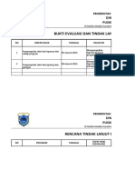 Evaluasi Pengelolaan Data Dan RTL