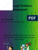 Sports and Wellness Management (Finish)