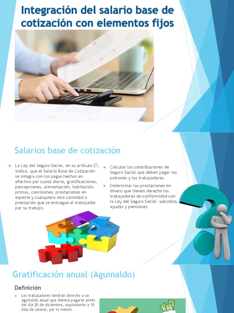 Elementos Fijos Salario Base de Cotizacion | PDF | Salario | Economias
