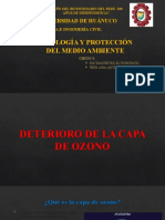 Deterioro de La Capa de Ozono