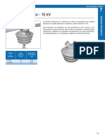 Aislador Polimérico 15kV