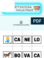 Leiturinha de palavras