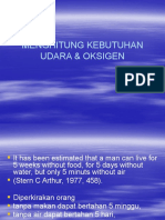 Bahan Ajar PU-B D4 2018 1 Menghitung Kebutuhan Udara & Oksigen