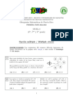 Olimpiadas Matemáticas PRIMERA FASE 2022-2023