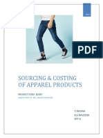 Sourcing and Costing of Apparel Products