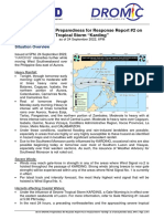 DSWD DROMIC Preparedness For Response Report #2 On Tropical Storm "Karding" As of 24 September 2022, 6PM