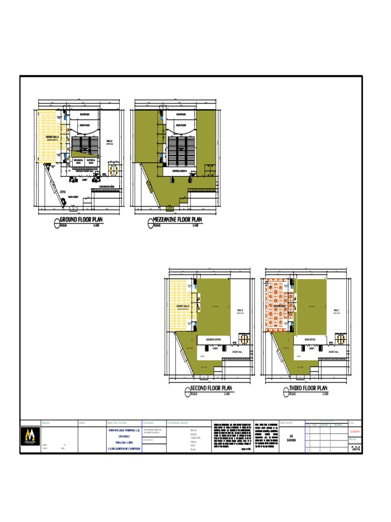 Floor Plan (Trade and Convention Center) | PDF | Elevator | Buildings