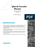 Peripheral Vascular Disease: Aditya Adella Pratama G1A220012 Dr. Amran Sinaga, Sp. B