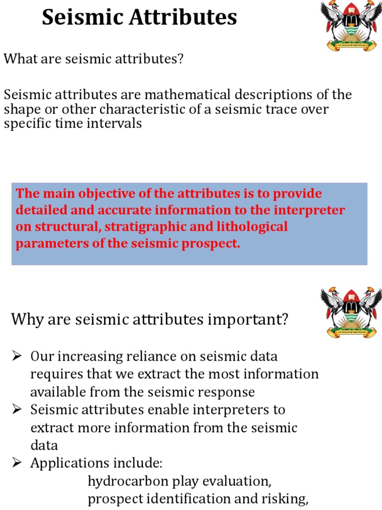 Seismic Attributes Part 1 Pdf