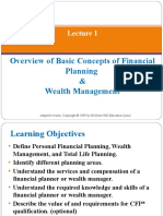 (L1) Overview of Basic Concepts of Financial Planning and Wealth Management (Sem B 2020 - 21)