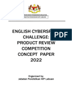 English Cyberspace Challenge Product Review Competition Concept Paper 2022 - State