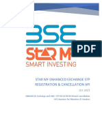 BSE STP Registration and Cancellation