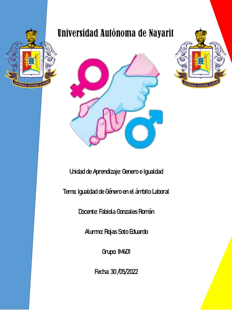 Igualdad de Género en el Trabajo | PDF | Igualdad de género | Estudios ...
