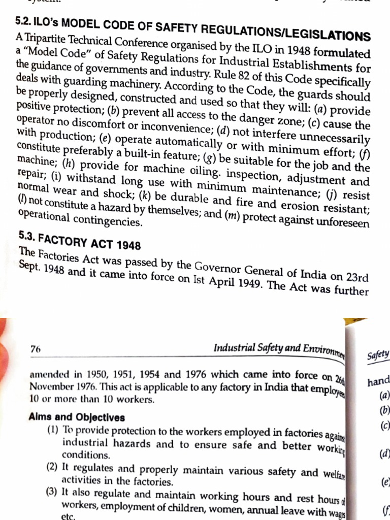 Industrial Safety Act PDF Boiler Elevator