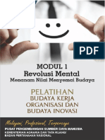 Modul 1 - Revolusi Mental, Menanam Nilai, Menyemai Budaya