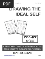 Drawing The Ideal Self Prompt Sheet